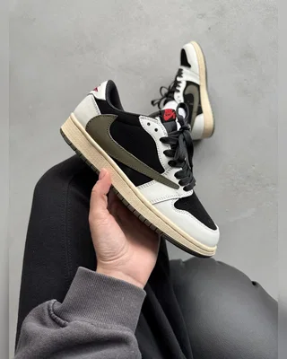 Nike Air Jordan 1 Low x Travis Scott Olive — головне фото товару