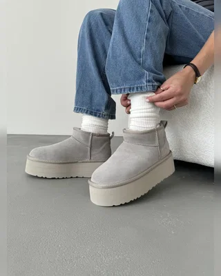 UGG Classic Ultra Mini Platform XL Grey — головне фото товару