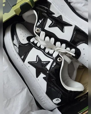 BAPE STA • Black White • — головне фото товару