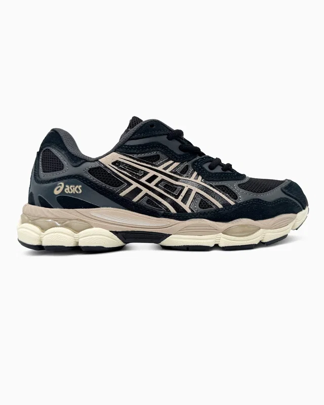 Asics Gel NYC Black Grey Beige — головне фото товару