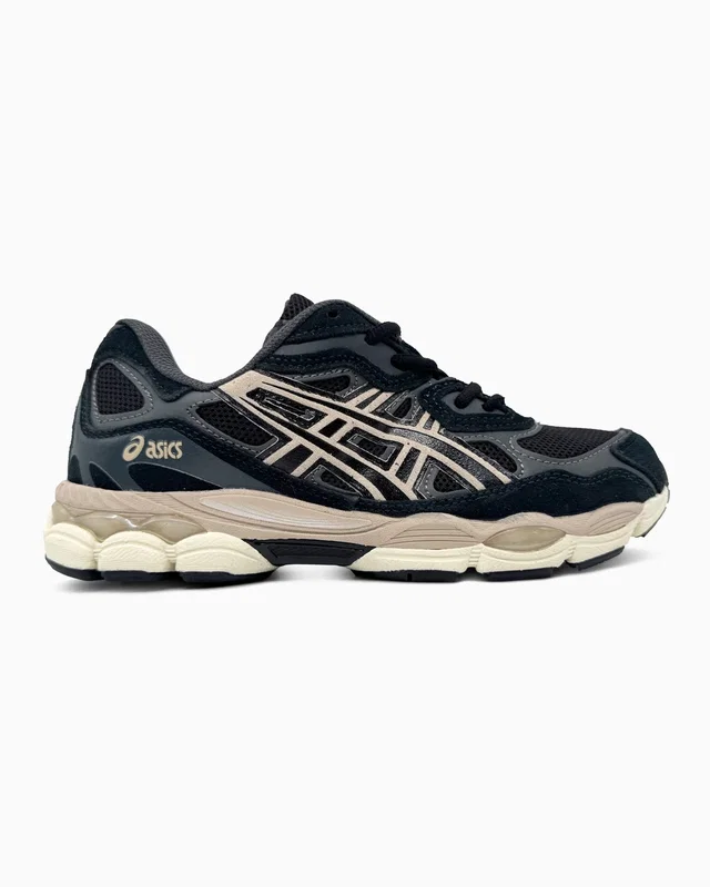 Asics Gel NYC Black Grey Beige — головне фото товару