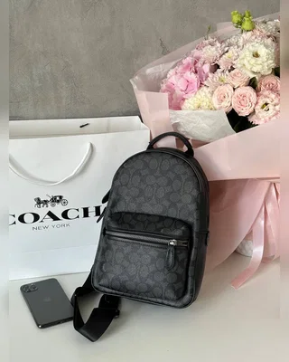 COACH ‎‎‎‎ Coach Charter Backpack In Signature [фірмовий пакет біла коробка] 27 х 19 х 12 — головне фото товару