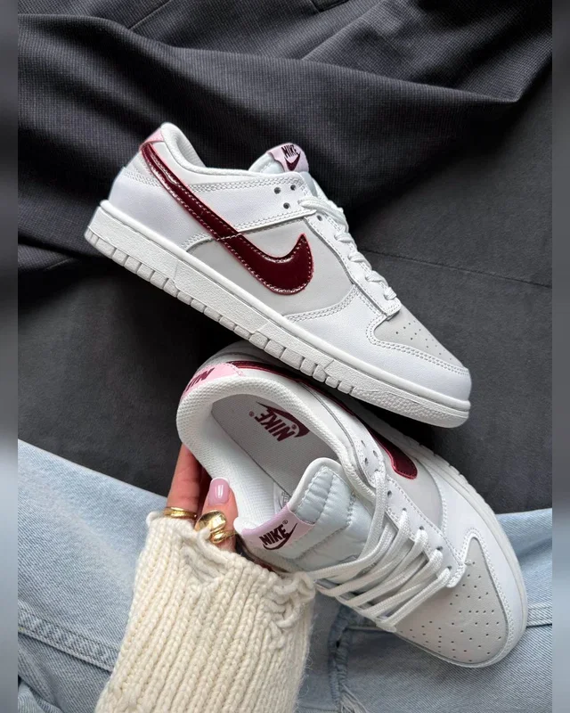 Nike Dunk Low Sail Burgundy Crush — головне фото товару