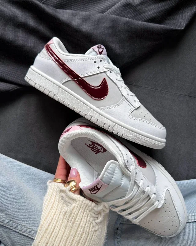 Nike Dunk Low Sail Burgundy Crush — головне фото товару