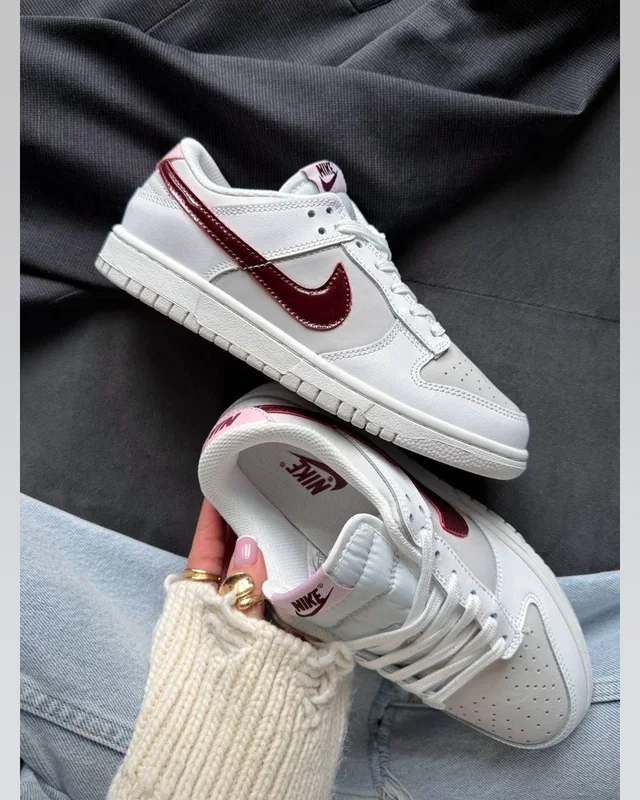 Nike Dunk Low Sail Burgundy Crush — головне фото товару