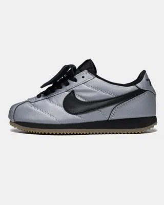 Nike Cortez Leather SE 'Metallic Cool Grey Black' HQ3490-099 — головне фото товару
