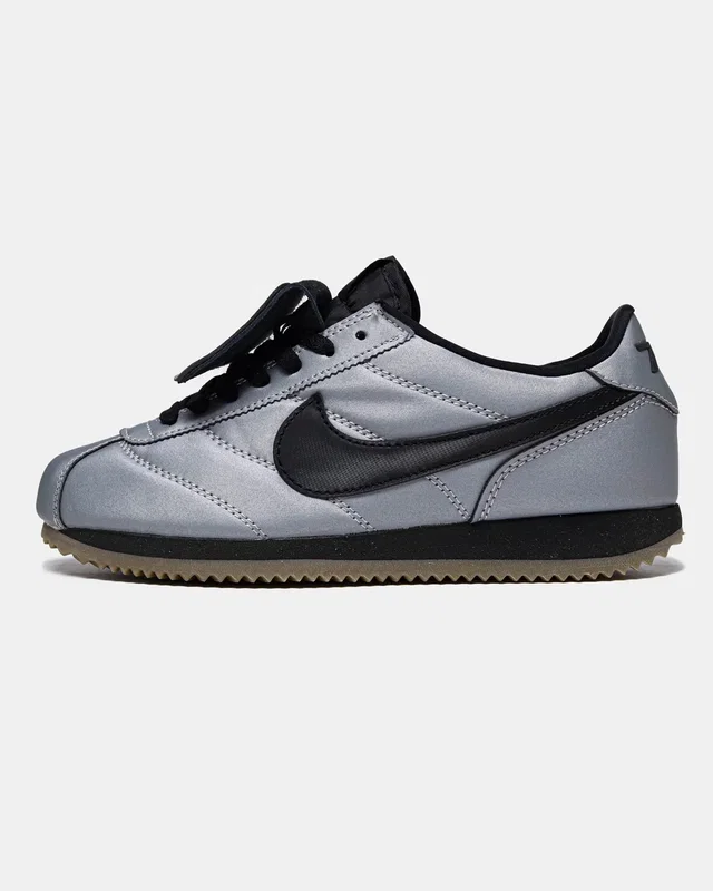 Nike Cortez Leather SE 'Metallic Cool Grey Black' — головне фото товару