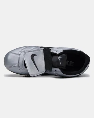 Nike Cortez Leather SE 'Metallic Cool Grey Black' HQ3490-099 — головне фото товару