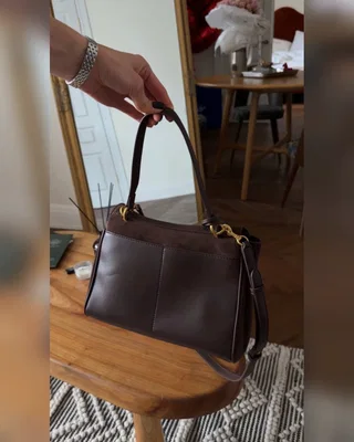 Balenciaga Rodeo Brown Suede Gold Hardware 28 х 19 х 9 см — головне фото товару