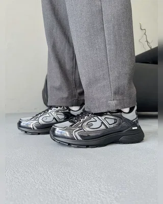 Dior B30 Light Gray Technical Mesh Gray Brilliant — головне фото товару