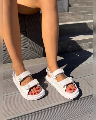 Chanel Dad Sandal White Premium — головне фото товару