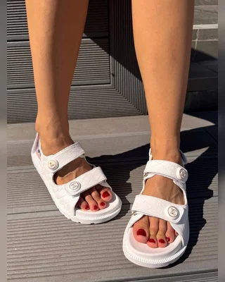 Chanel Dad Sandal White Premium — головне фото товару