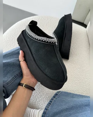UGG Tasman Platform Black — головне фото товару