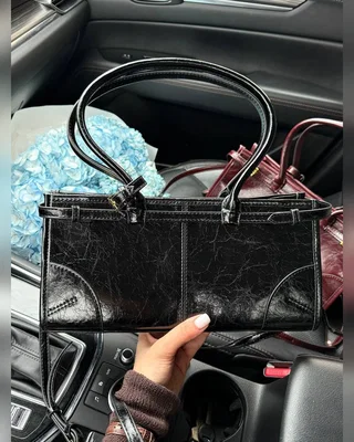 Prada Medium Leather Handbag Black (оригінальна коробка) — головне фото товару