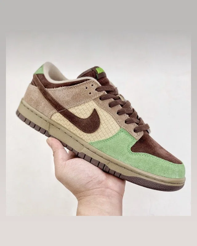 Nike Sb dunk зел корич — головне фото товару