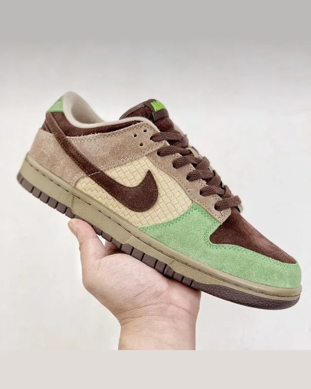 Nike Sb dunk зелений коричневий — головне фото товару
