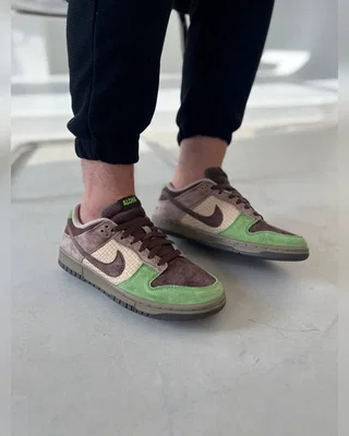 Nike Sb dunk зел корич — головне фото товару