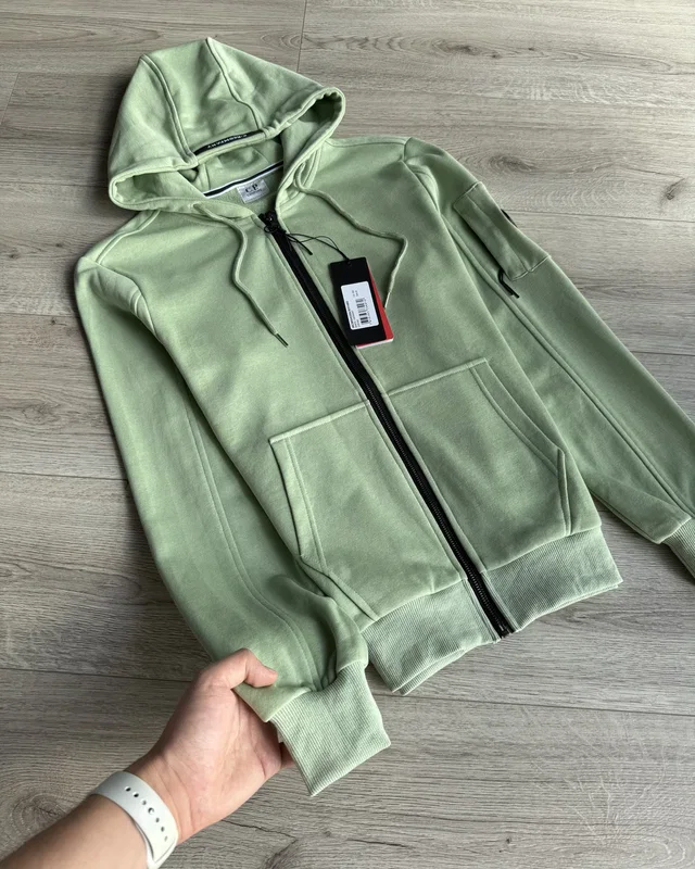 C.P. Company Zip hoodie C.P. Company Green — головне фото товару