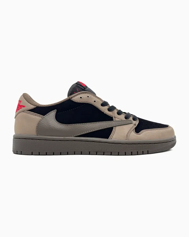 Nike Air Jordan 1 Low x Travis Scott Brown Black — головне фото товару