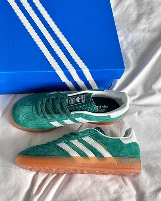 Adidas Gazelle Indoor 'Collegiate Green Gum' JI2062 — головне фото товару