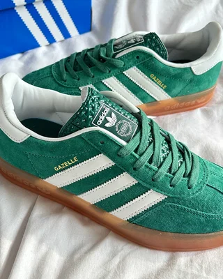 Adidas Gazelle Indoor 'Collegiate Green Gum' JI2062 — головне фото товару