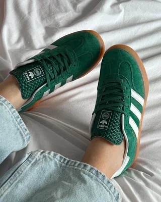 Adidas Gazelle Indoor 'Collegiate Green Gum' JI2062 — головне фото товару