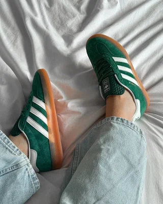 Adidas Gazelle Indoor 'Collegiate Green Gum' JI2062 — головне фото товару