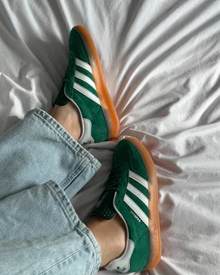 Adidas Gazelle Indoor 'Collegiate Green Gum' JI2062 — головне фото товару