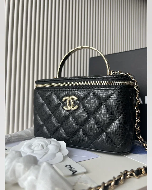 Chanel vanity bag with mirror Black — головне фото товару