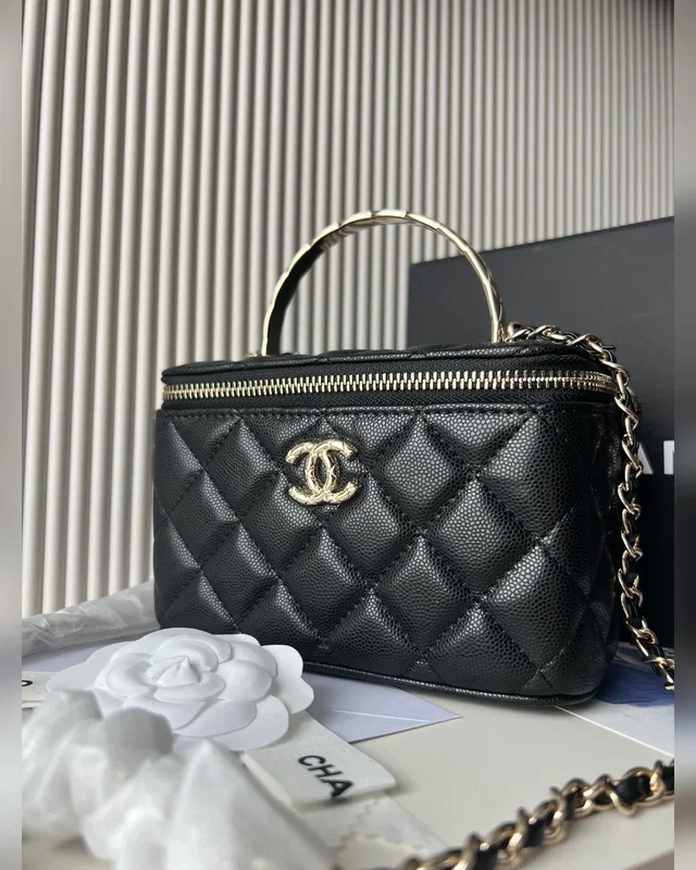 Chanel vanity bag with mirror Black — головне фото товару