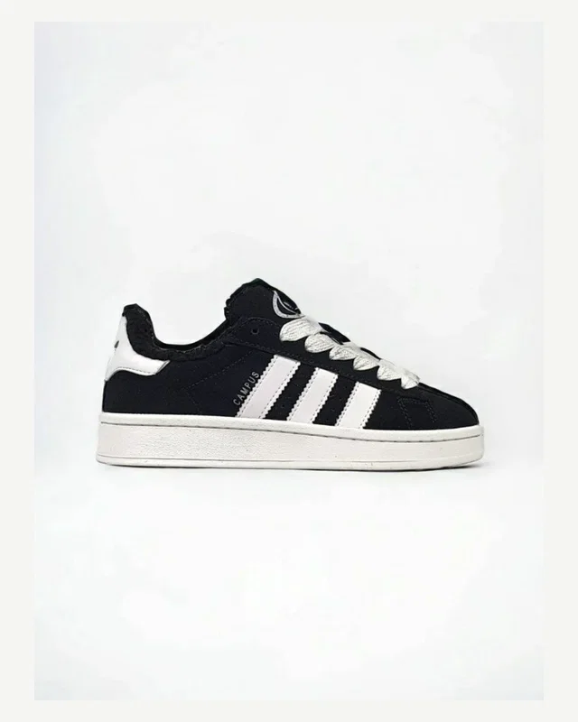 Adidas Campus 00s Fur •Black White• — головне фото товару