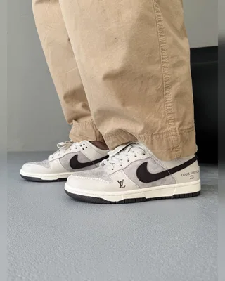 Louis Vuitton Nike SB Dunk Low x Louis Vuitton Grey Black — головне фото товару