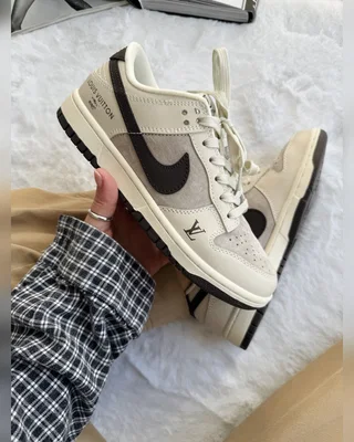 Louis Vuitton Nike SB Dunk Low x Louis Vuitton Grey Black — головне фото товару