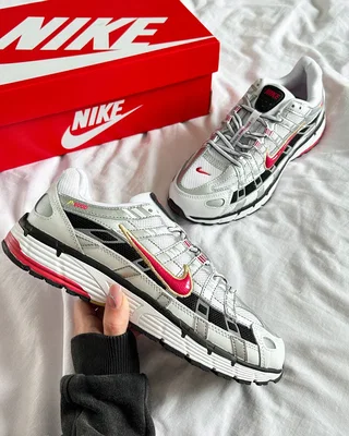 Nike P-6000 'Platinum Varsity Red' CD6404-102 — головне фото товару