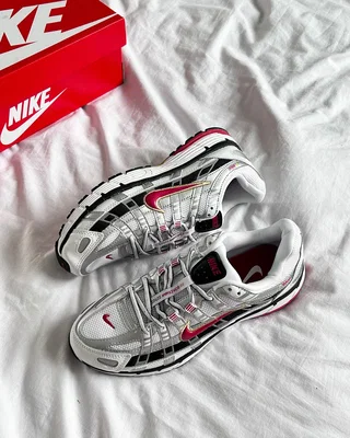 Nike P-6000 'Platinum Varsity Red' CD6404-102 — головне фото товару