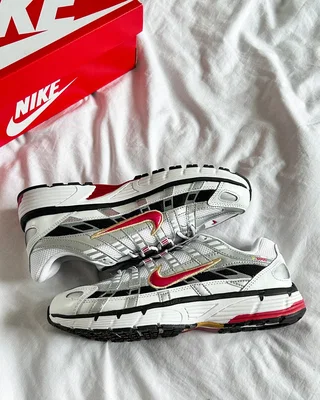 Nike P-6000 'Platinum Varsity Red' CD6404-102 — головне фото товару