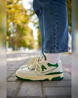 New Balance 550 Green Leather Leon Dore — головне фото товару