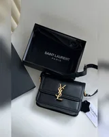 Saint Laurent Solferino Black/Gold (Оригінальна коробка) 19 х 16 х 6 — головне фото товару