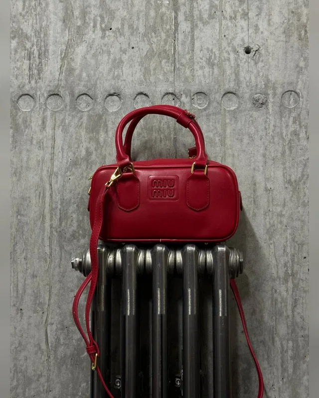 Miu Miu Arcadie Leather Bag Red [Ориг Коробка] 21 х 10.5 х 7 — головне фото товару