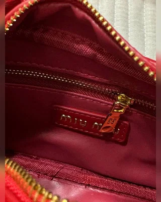 Miu Miu Arcadie Leather Bag Red [Ориг Коробка] 21 х 10.5 х 7 — головне фото товару
