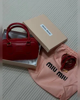 Miu Miu Arcadie Leather Bag Red [Ориг Коробка] 21 х 10.5 х 7 — головне фото товару