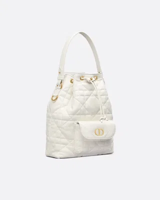 Dior Caro Bucket Bag White — головне фото товару