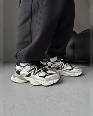 New Balance 9060 Silver Black — головне фото товару