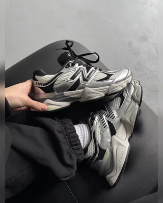 New Balance 9060 Silver Black — головне фото товару