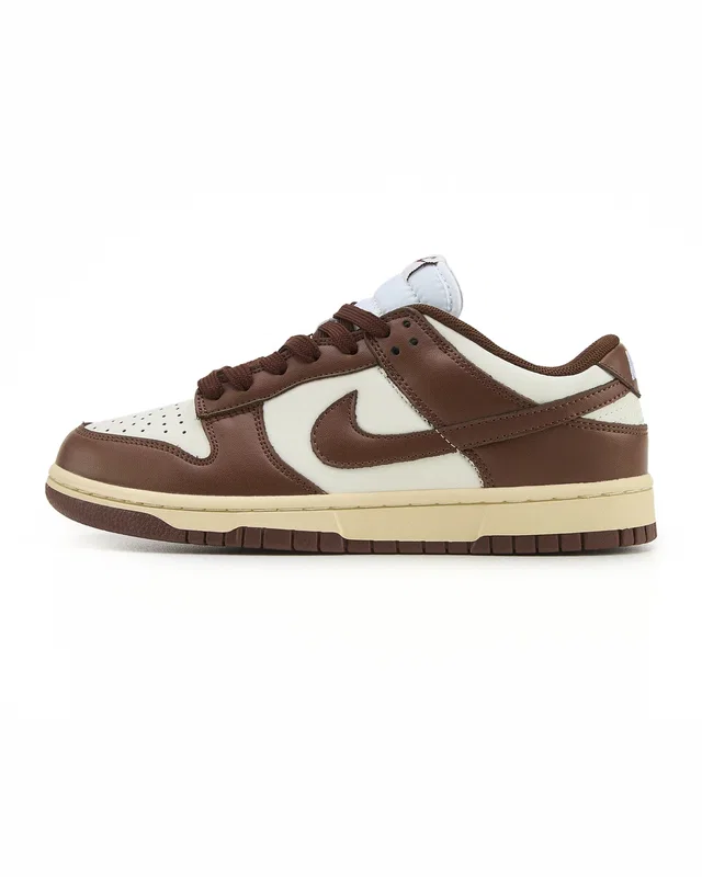 Nike Dunk Low Brown White Beige — головне фото товару