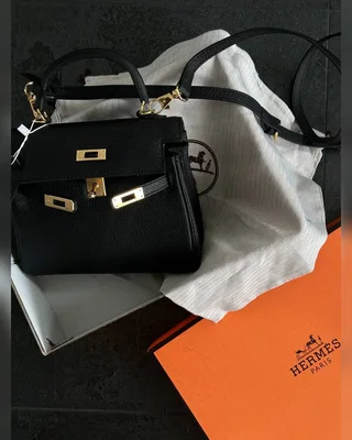 Hermes Hermès Kelly 20 Black — головне фото товару