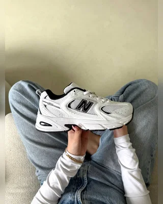 New Balance 530 white black — головне фото товару