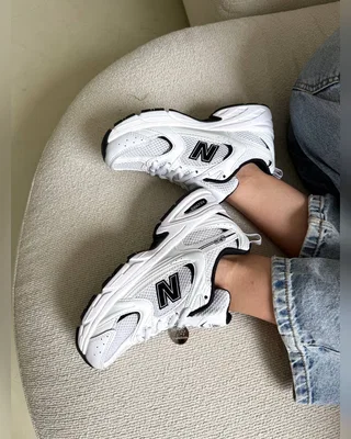 New Balance 530 white black — головне фото товару
