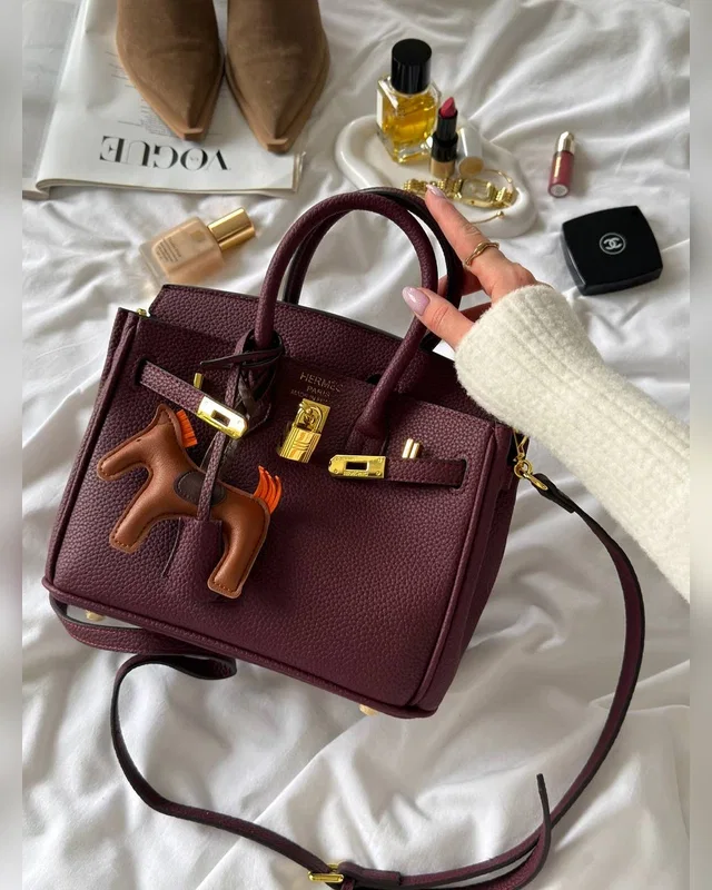 Hermes Hermès Birkin 25 Burgundy Gold 25 x 19 x 12 — головне фото товару