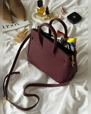 Hermes Hermès Birkin 25 Burgundy Gold 25 x 19 x 12 — головне фото товару